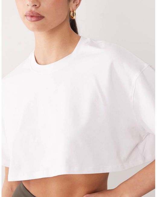 4505 Purple Modal Blend Ultra Soft Cropped Performance T-shirt