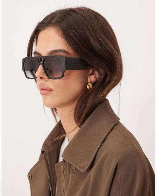 Marc Jacobs Brown Marc Jacobs Navigator Sunglasses