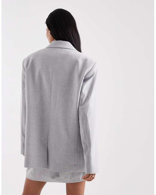 ASOS White Tailored Micro Pelmet Skort