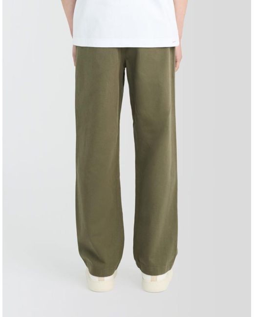Lyle & Scott White Trousers Straight Leg Work Pants for men