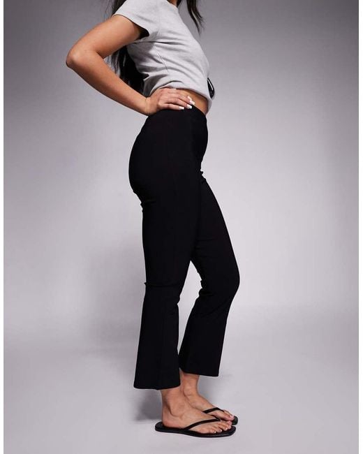 River Island Black Flare Pants