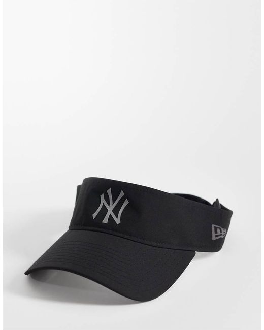 KTZ Black Ny Yankees Sport Visor