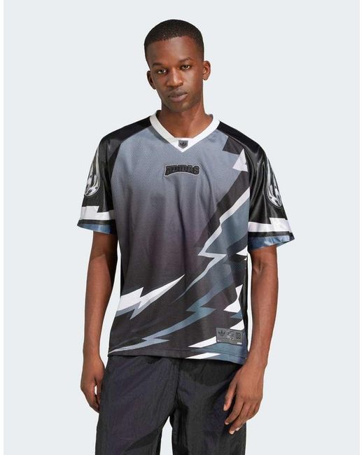 Camiseta Negra Adilenium Season 3 Team De Adidas Originals de hombre de color Blue