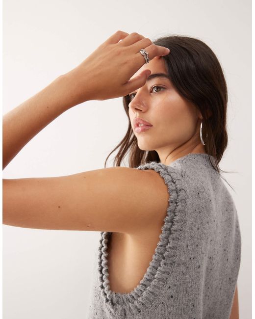 Weekday Gray – strickweste