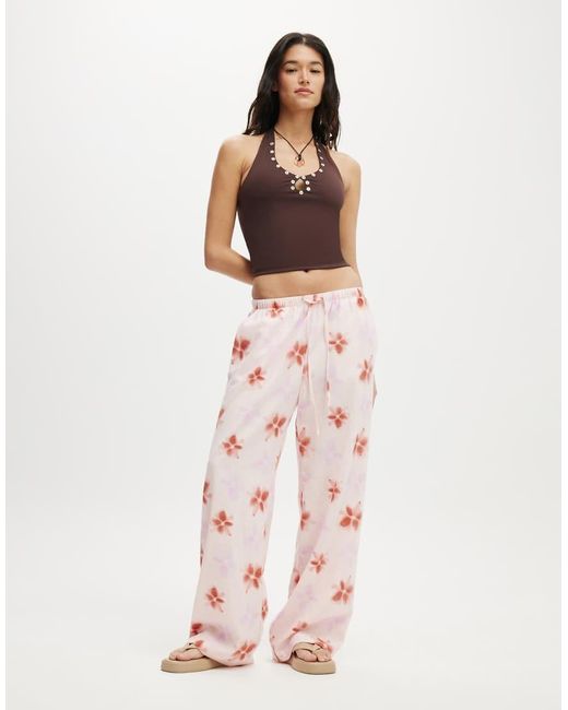 Cotton On Brown Bailey Button Halter