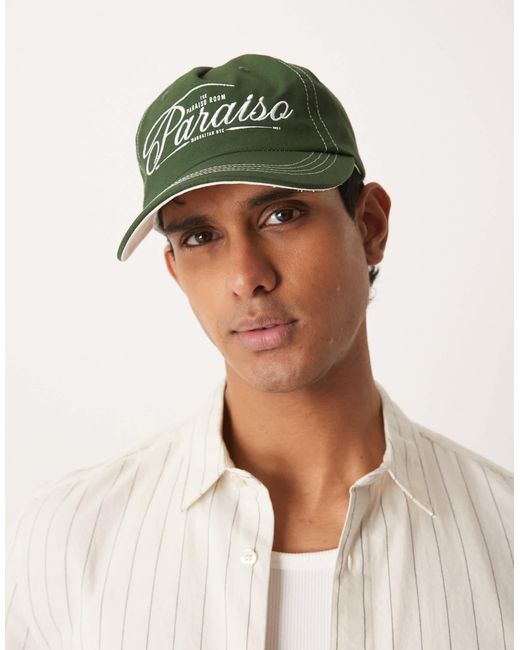 ASOS Green Cap for men