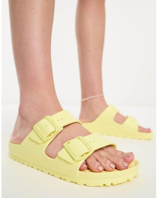 Birkenstock Yellow Arizona Eva Sandals