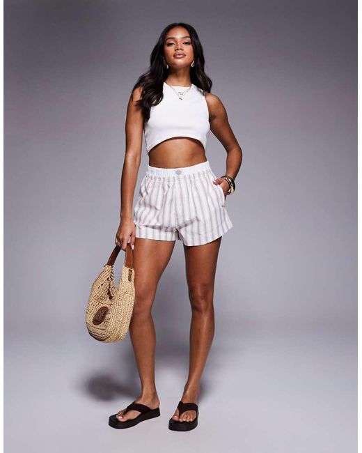 The Couture Club Natural Boyfriend Shorts