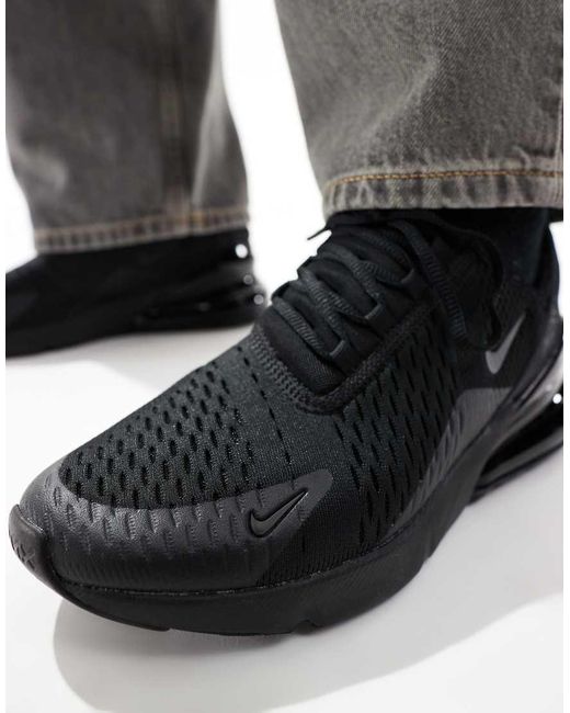 Nike Black Air Max 270 Casual Sneakers From Finish Line for men