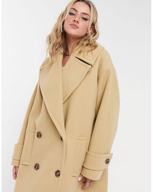 Oversized shop peacoat women's