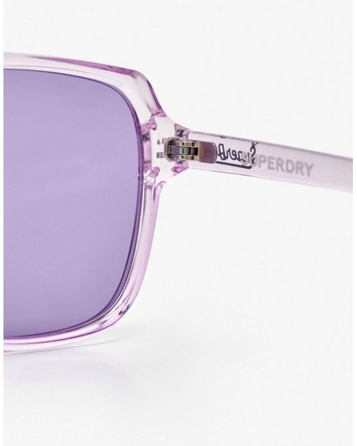 Lunettes Superdry en coloris Purple
