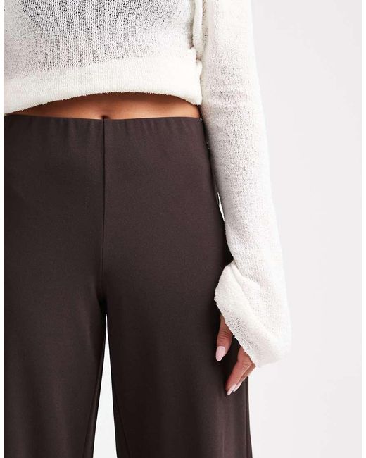 Vero Moda White Loose Pull On Trousers