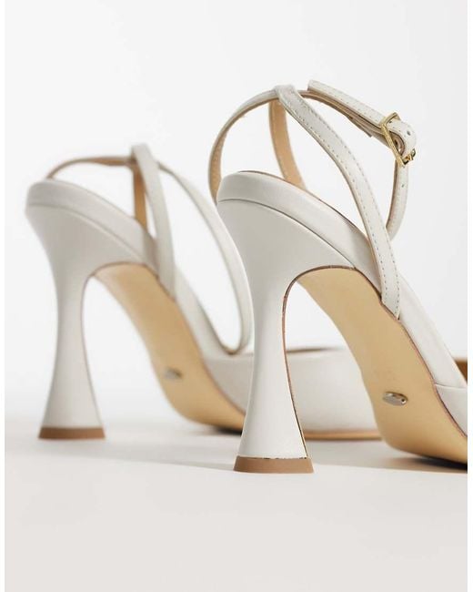 Tony Bianco White Violet Heeled Sandals