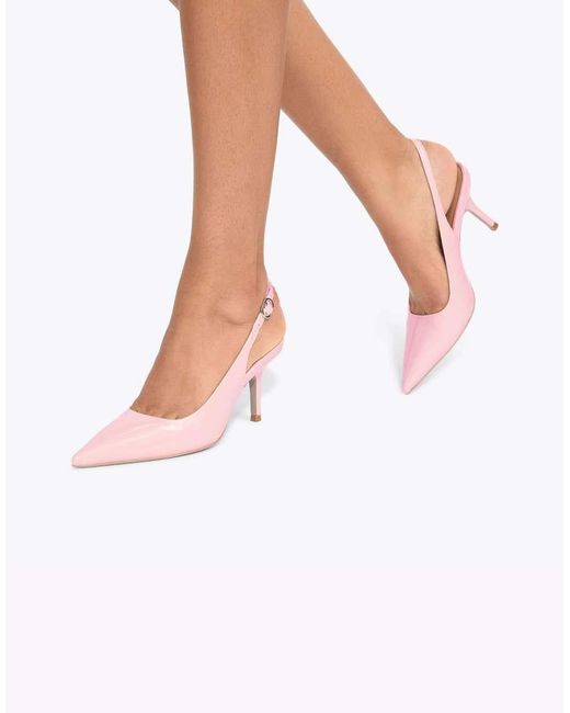 Carvela Kurt Geiger Pink Spirit Sling Heeled Shoes