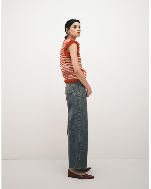 JJXX White Tokyo High Waisted Wide Leg Jeans