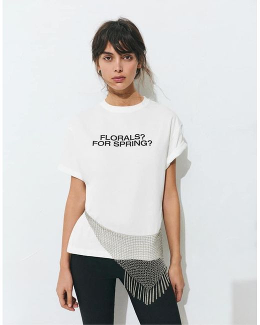 The Devil Wears Prada di Pull&Bear in White