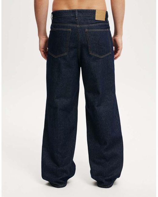 Cotton On Blue Super Baggy Jean for men