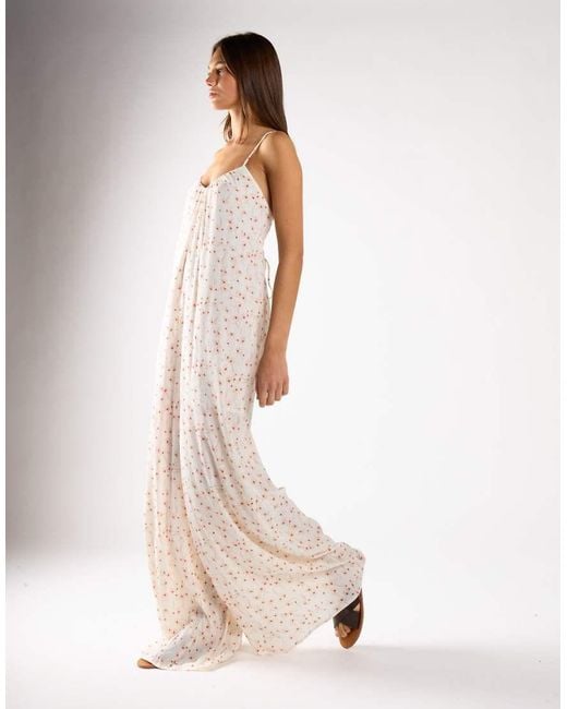 Glamorous Natural Loose-Fit Jumpsuit