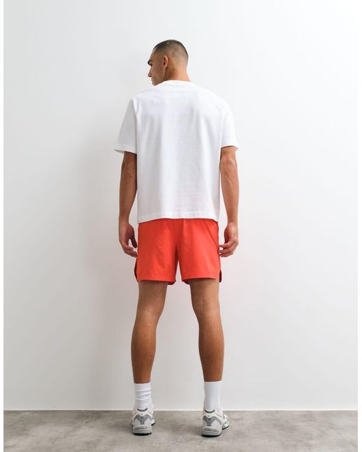 New Balance Red Rc Essential Short 5" for men