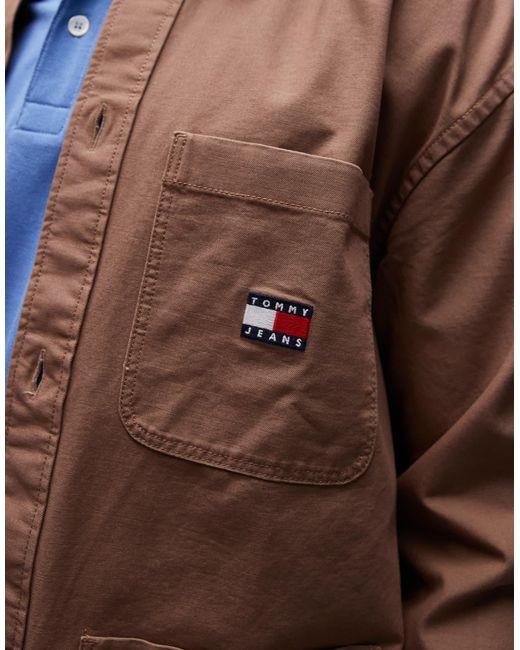 Tommy Hilfiger – hemdjacke aus cord in Blue für Herren