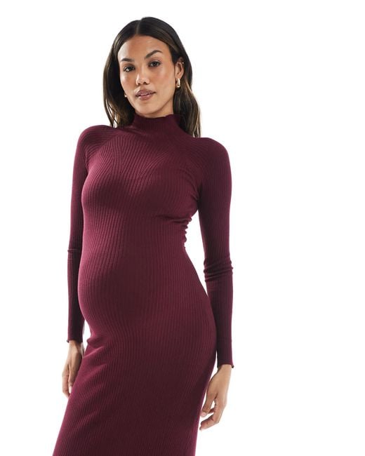 jaded knit dress Noir Knit Mini Dress in Truffle | Jaded London