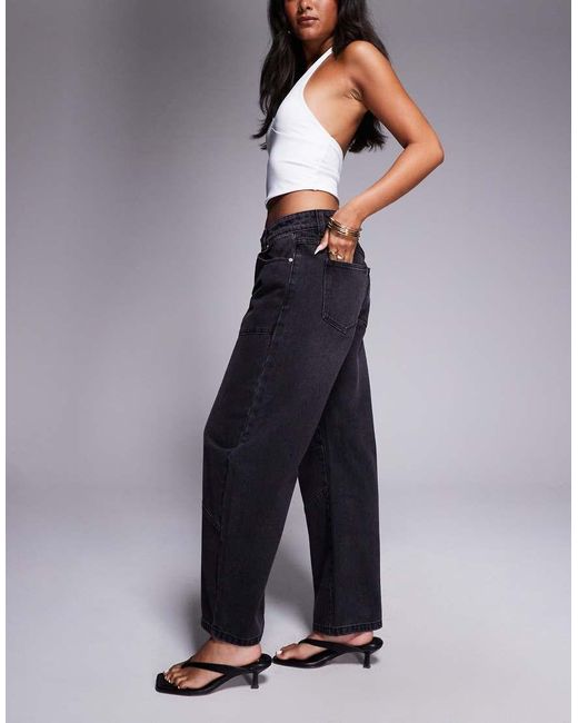 Abrand Jeans Blue 99 Low Barrel Jeans