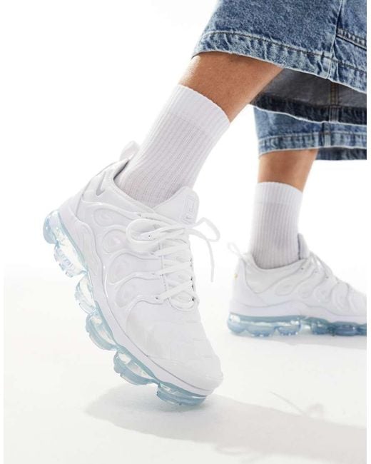 Nike white vapormax men best sale