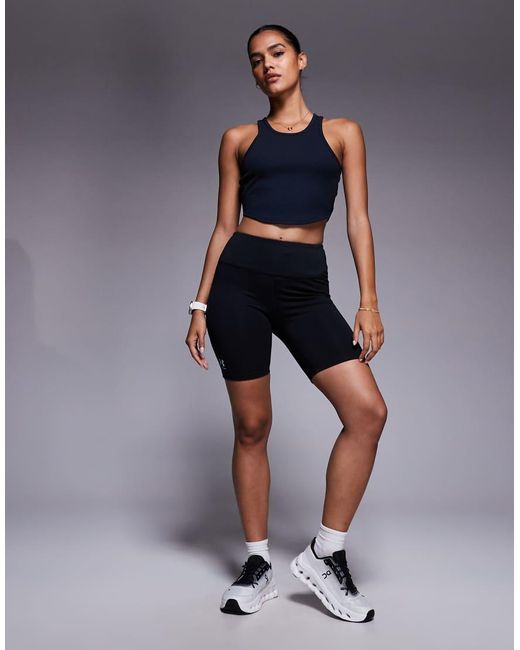 Under Armour Blue Rival Ribbed Tank Top