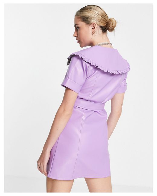 Inspired - vestito corto di Reclaimed (vintage) in Pink