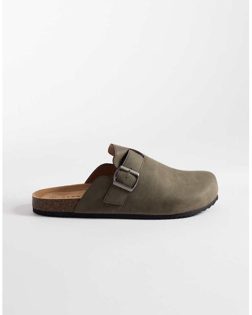 SEQWL Brown Soda Clogs for men