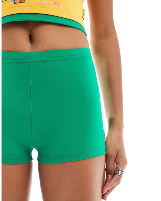 Elsie & Fred Green Booty Shorts