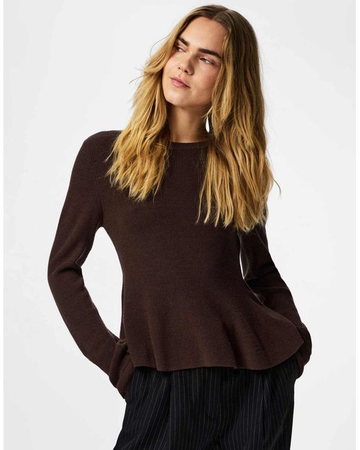 Pieces Black – strickpullover