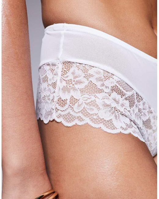 Ann Summers White Sexy Lace Short