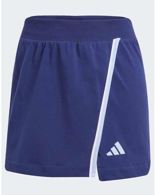 Adidas Originals Blue Essentials Color-Pop Cotton Skort