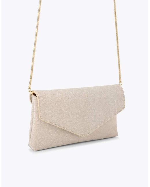 KG by Kurt Geiger Natural Bella Clutch