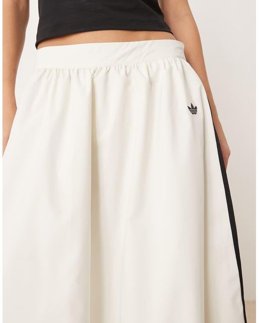 Adidas Originals Natural Balloon Long Skirt