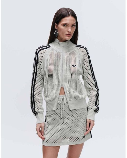 adidas Originals x ASOS Gray Regular Fit Knit Mini Skirt