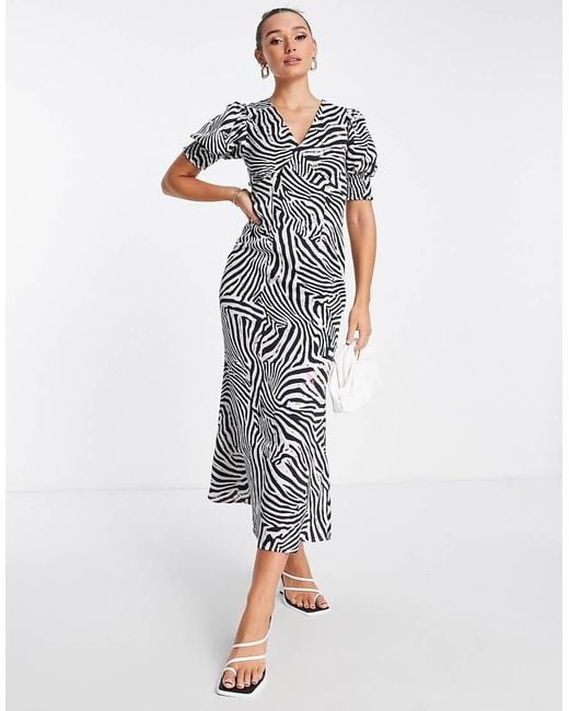 Never Fully Dressed White Puff Sleeve Maxi Dress