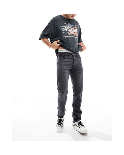 Rider jean slim effet us d lav Lee Jeans pour homme en