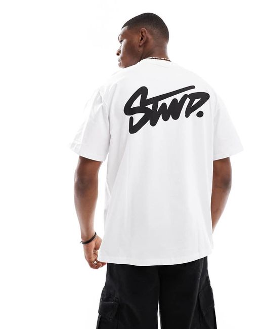Pull&Bear Stwd in het White voor heren