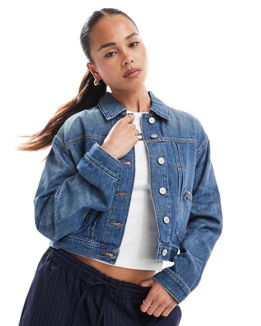 Tommy Hilfiger Blue – trucker-jeansjacke