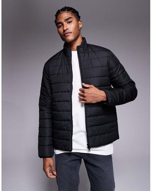 Barbour Blue Aldon Quilted Jacket for men