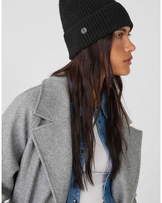 Stradivarius Blue – gerippte mütze