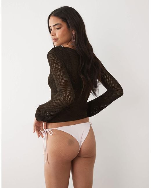 Mango Black Bikini Bottoms