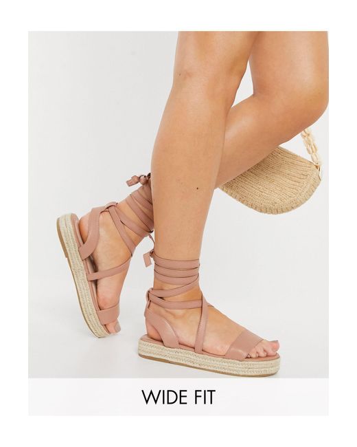 espadrilles ankle wrap sandals