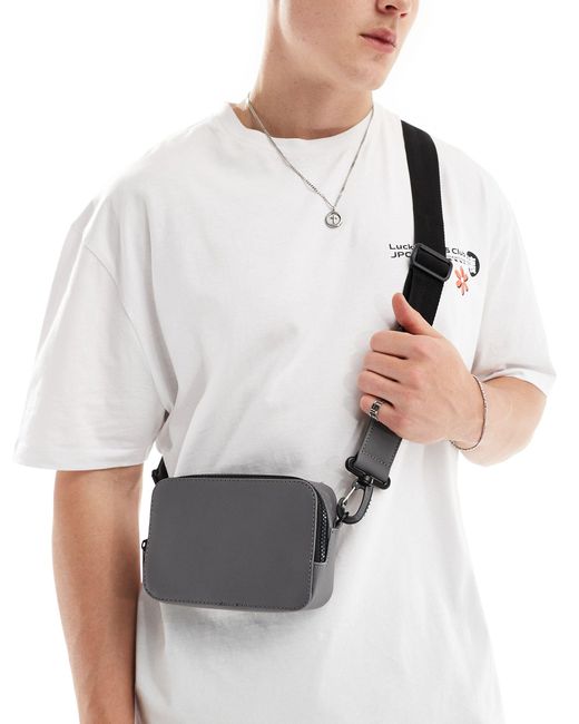 ASOS White Cross Body Camera Bag for men