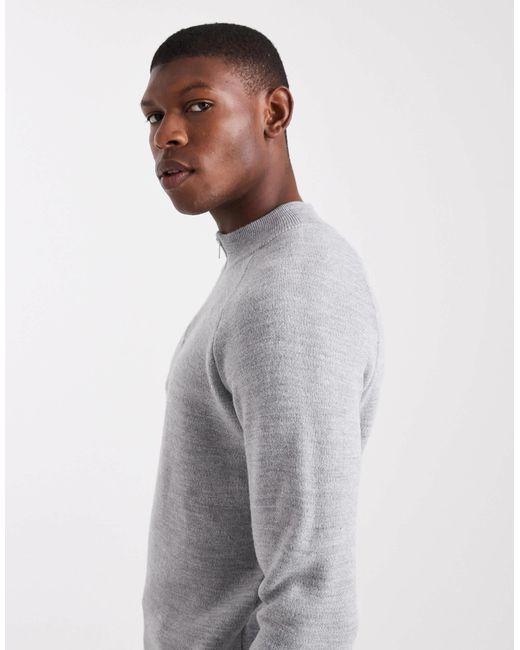 ASOS – strickpullover in Gray für Herren