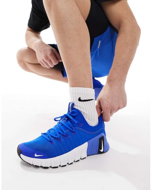 Nike Blue Free Metcon 6 Trainers for men