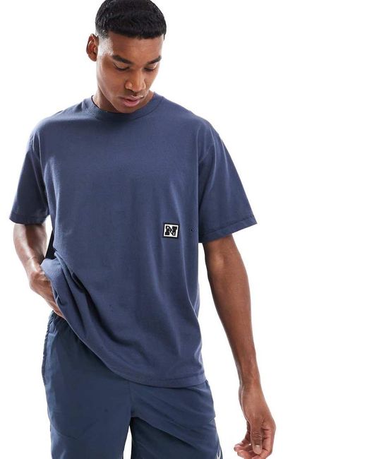 Nike Blue Heritage Dri-fit T-shirt for men