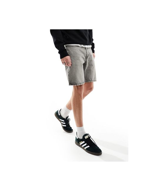 Levi's Black 468 Stay Loose Shorts for men